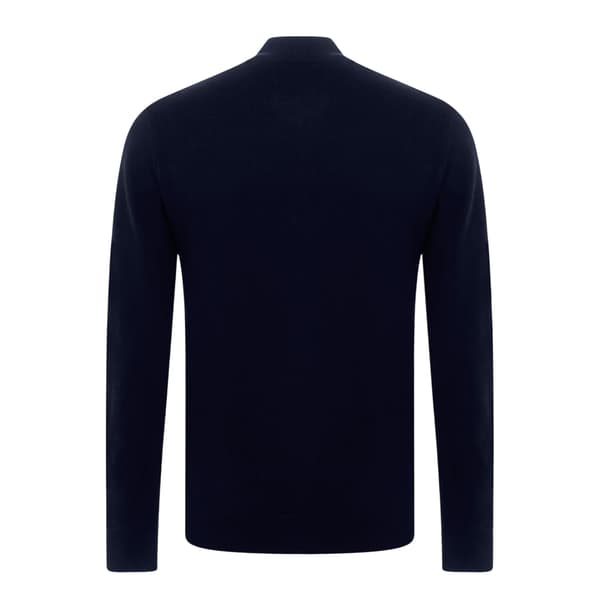 Jack Wills Herr Tröja med Hög Krage L Marinblå Navy L