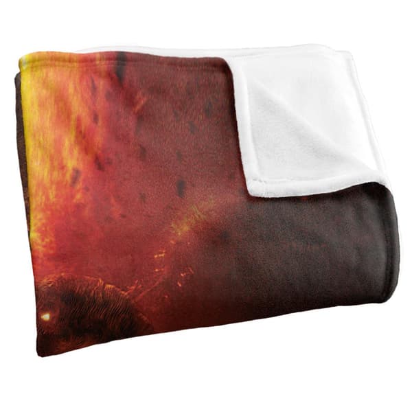 Sagan om ringen Scen Balrog Filt One Size Flerfärgad Multicoloured One Size