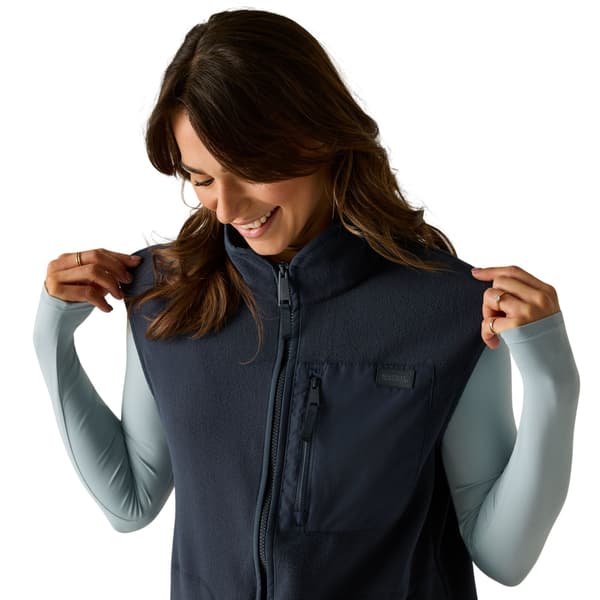 Regatta Dam Frankie Microfleece Body Warmer 8 UK Marinblå Navy 8 UK
