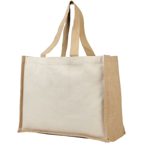 Bullet Varai Canvas/Jute Shopping Tote Bag 19 x 42,2 x 32,5 cm N Natural 19 x 42.2 x 32.5cm