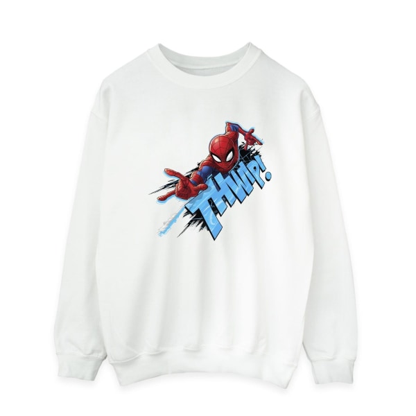 Marvel Mens Spider-Man Thump Sweatshirt M Vit White M