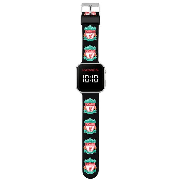 Liverpool FC Barn/Barn LED Digital Watch One Size Black/Re Black/Red/Green One Size
