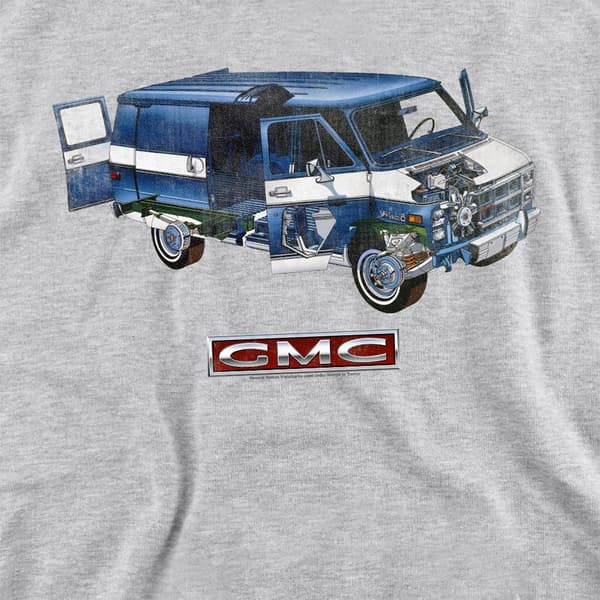 GMC Unisex Vuxen Van Tröja M Athletic Heather Athletic Heather M