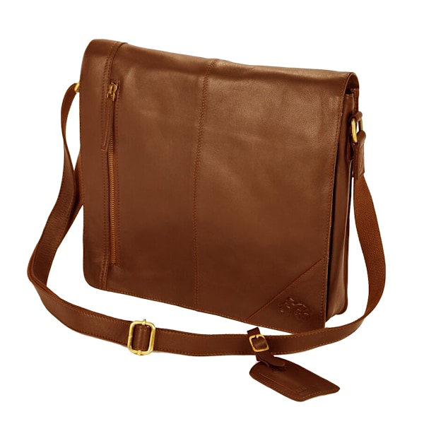 Eastern Counties Läder Stor Messenger Bag En Storlek Tan Tan One size
