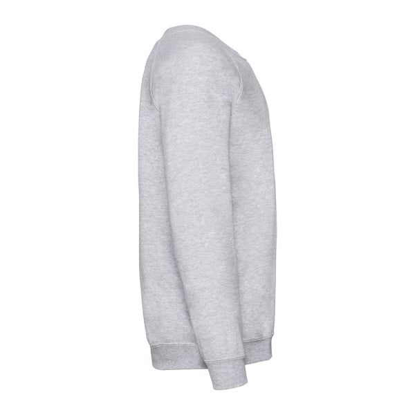 Fruit Of The Loom unisex med unisex raglanärm (Pa Heather Grey 9-11