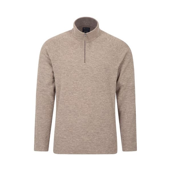 Mountain Warehouse Herr Snowdon II Fleecetröja XXS Ljusgrå Light Grey XXS