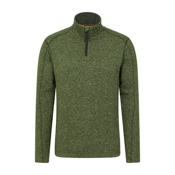 Mountain Warehouse Idris II Halvzip Fleece Top XS Mörk Khaki Dark Khaki XS