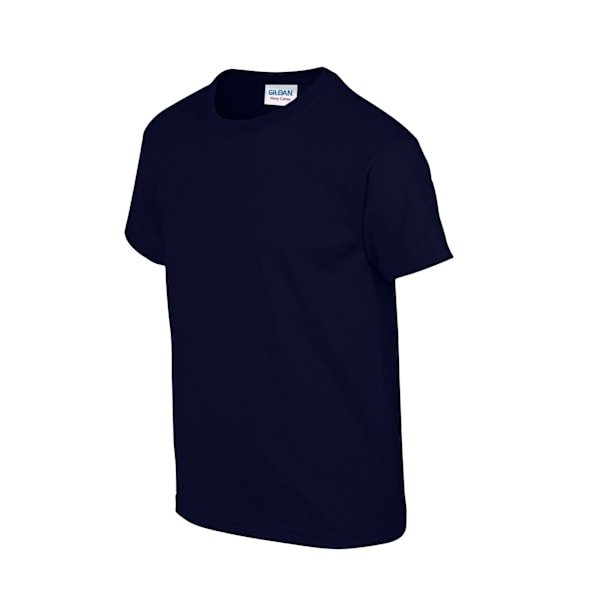 Gildan Barn/Kids Enkelt Lätt T-shirt 2-4 År Marinblå Navy 2-4 Years
