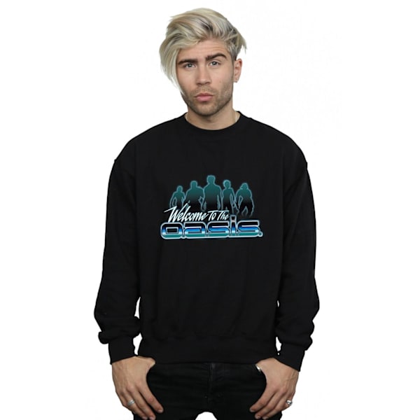 Ready Player One Herr Welcome To The Oasis Sweatshirt M Svart Black M