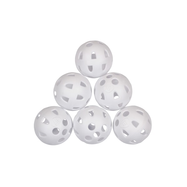 Masters Airflow Träning Golfbollar (6-pack) One Size Vit White One Size