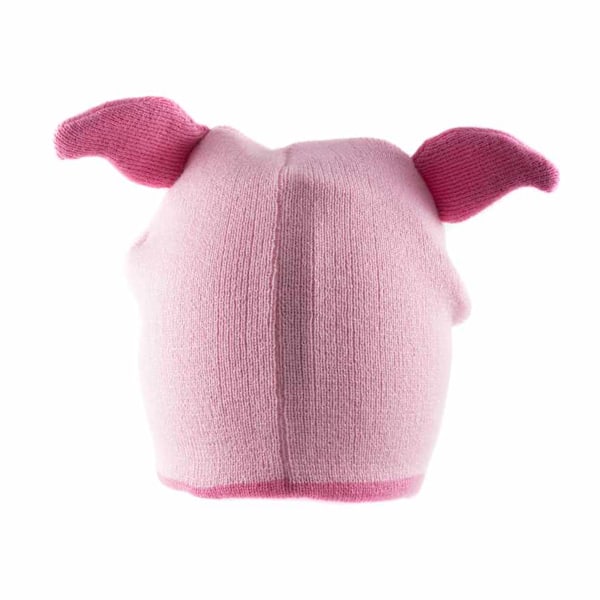 Winnie the Pooh Piglet Face Beanie One Size Rosa Pink One Size