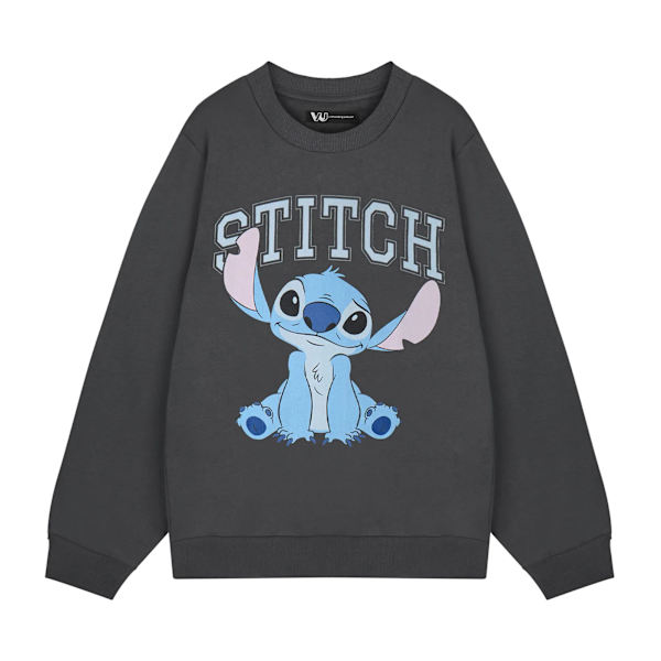 Lilo & Stitch Tröja för dam M Grå Grey M