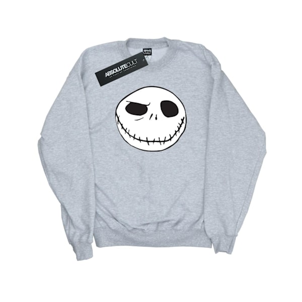 Disney Boys Nightmare Before Christmas Jack´s Big Face Sweatshirt Sports Grey 9-11 Years