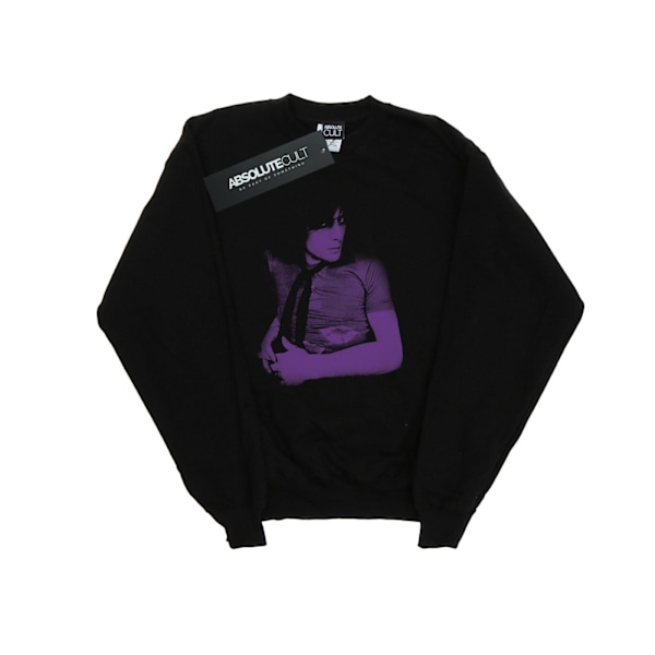 Syd Barrett Dam/Kvinnor Violett Porträtt Sweatshirt XXL Svart Black XXL