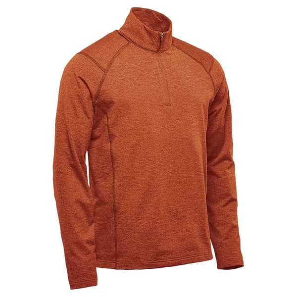 Stormtech Herr Treeline Heather Fleecetopp XXL Rostmelerad Rust Heather XXL