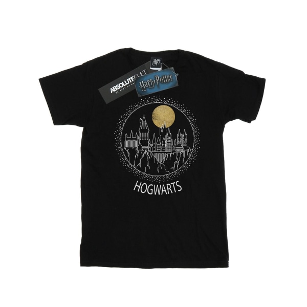 Harry Potter Boys Hogwarts Circle T-Shirt 5-6 Years Black Black 5-6 Years