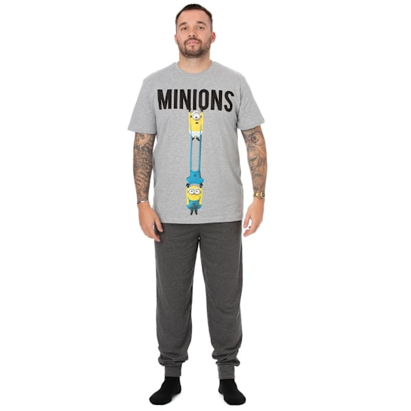 Minions Pyjamas Set M Ljusgrå/Mörkgrå Light Grey/Dark Grey M