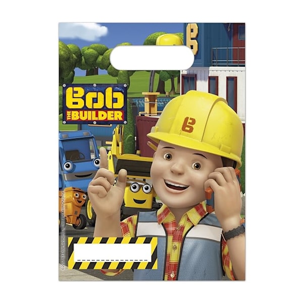 Bob the Builder Tryckta Festpåsar (6-pack) En Storlek Flerfärgad Multicoloured One Size