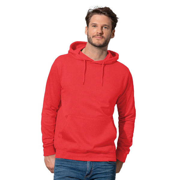 Stedman Mens Classic Hood M Scarlet Red Scarlet Red M