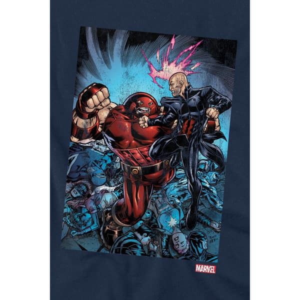 Marvel Herr X-Men Destroy Juggernaut T-Shirt M Marinblå Navy M
