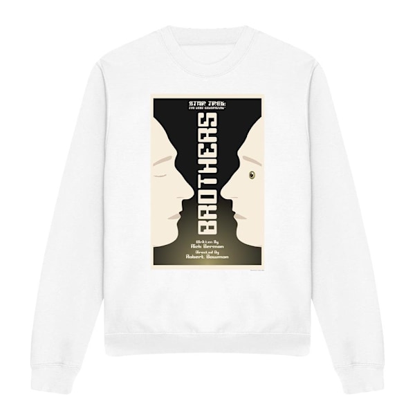 Star Trek Unisex Vuxen The Next Generation Säsong 4 Avsnitt 3 S White L