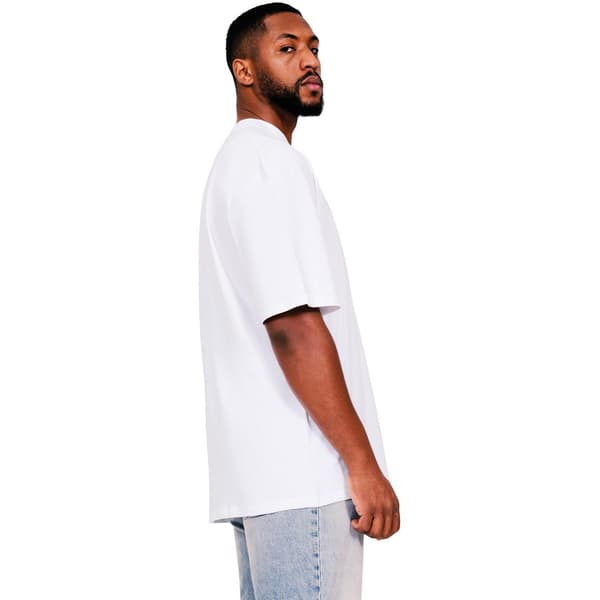 Casual Classics Mens Core Ringspun Cotton Tall Oversized T-Shir White M