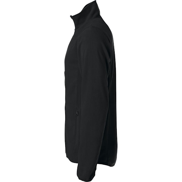 Clique Herr Basic Microfleece Fleecejacka 3XL Svart Black 3XL