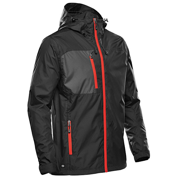 Stormtech herr Olympia Soft Shell jacka M svart/ljusröd Black/Bright Red M