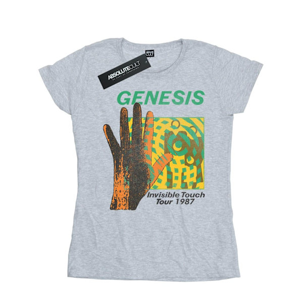 Genesis Womens/Ladies Invisible Touch Tour Bomull T-shirt XXL S Sports Grey XXL