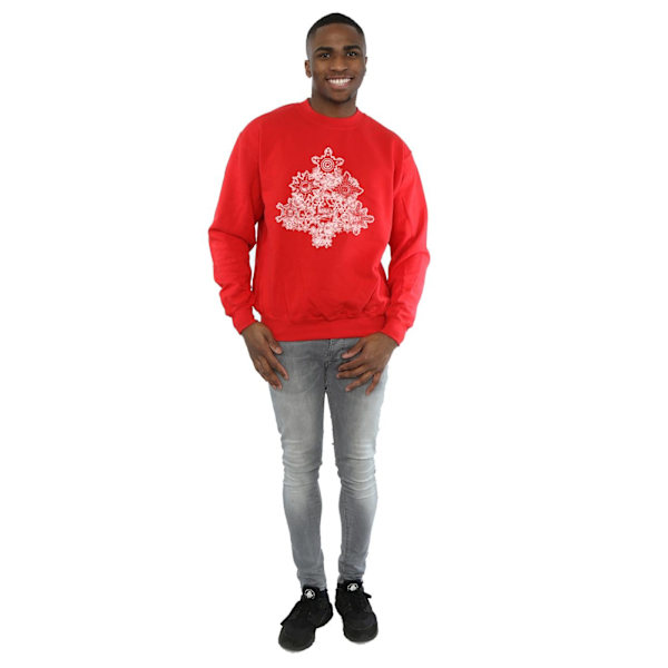 Marvel Julgranströja Herr XL Röd Red XL