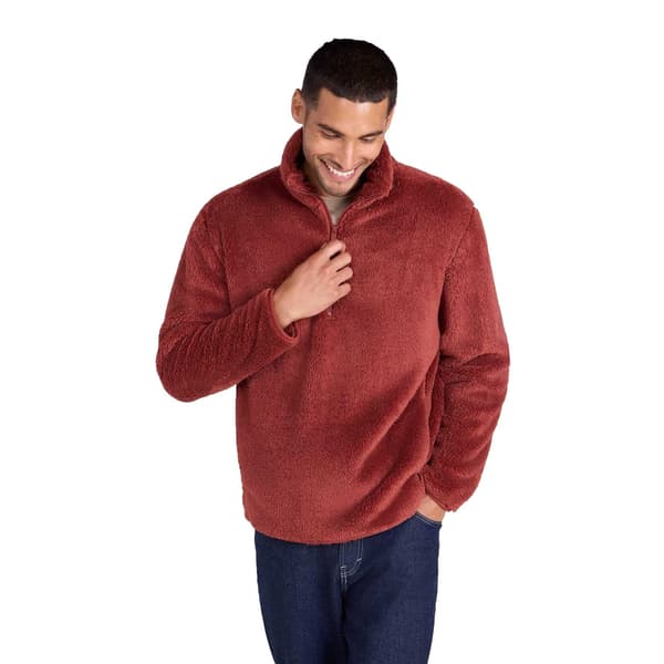 Animal Herr Teddyfleece Half Zip Jacka XL Röd Red XL