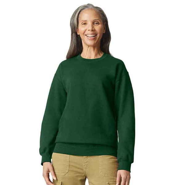 Gildan Unisex Vuxen Softstyle Fleece Mellanvikt Tröja 3XL Grön Forest Green 3XL