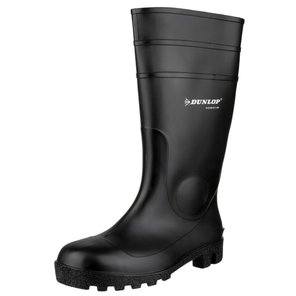 Dunlop FS1600 142PP Unisex säkerhetsstövlar för Wellington 43 EUR Svart Black 43 EUR