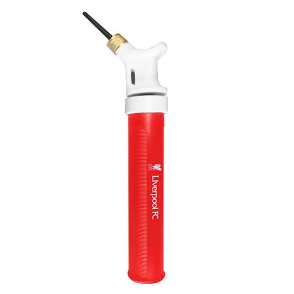 Liverpool FC Dual Action Fotbollspump En Storlek Röd/Vit Red/White One Size