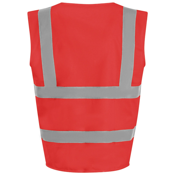 PRO RTX Hög synlighet Barn/Barn Väst M Röd Red M