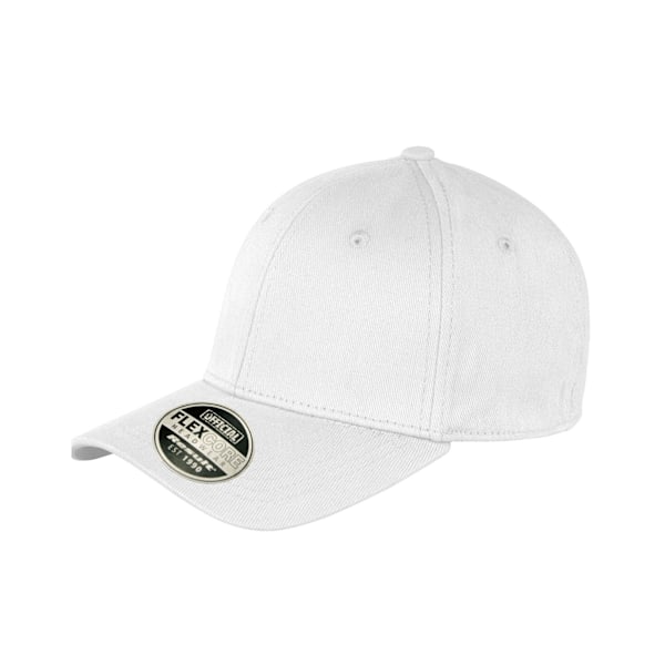 Result Headwear Kansas Flex Baseball Cap S-M Vit White S-M