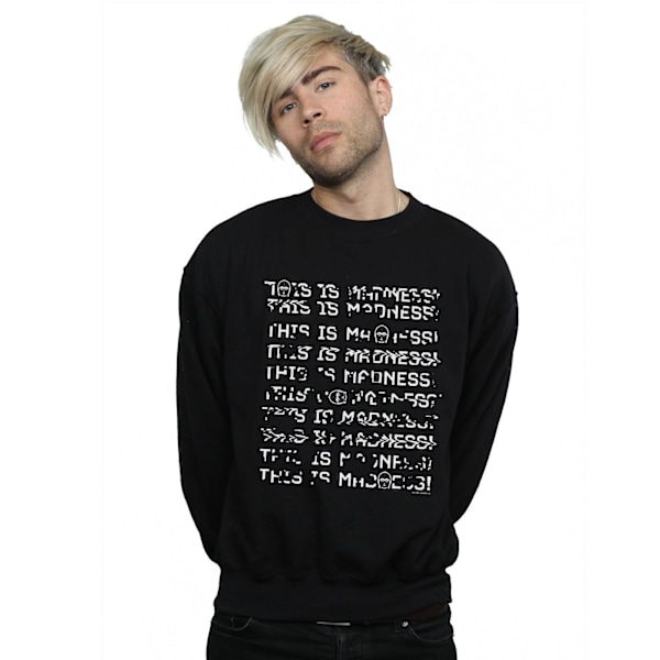 Star Wars Herr C-3PO Glitch Sweatshirt M Svart Black M