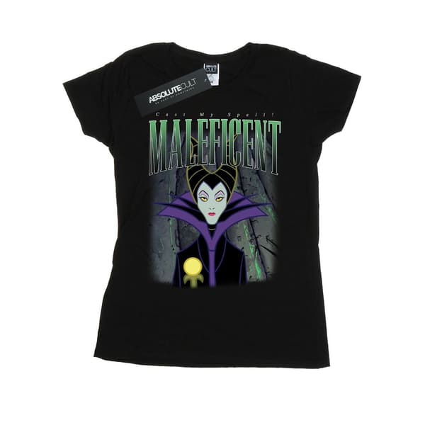 Disney Dam/Dam Törnrosa Maleficent Montage Bomull Black M