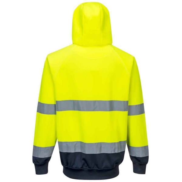 Portwest Herr Two Tone High-Vis Hoodie S Gul/Navy Yellow/Navy S