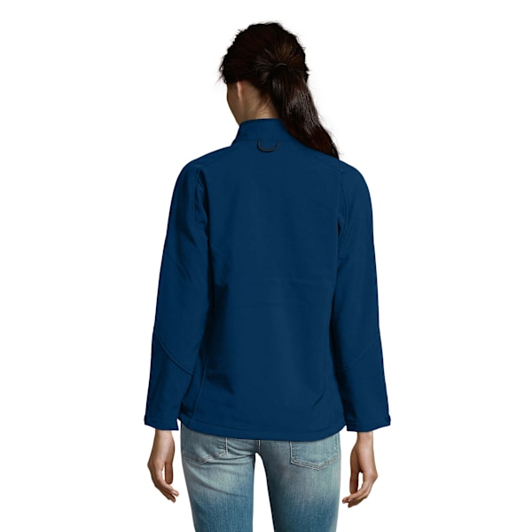 SOLS Dam/Dam Roxy Soft Shell Jacka (Andningsbar, Vindtät Och Vattenavvisande) Abyss Blue L