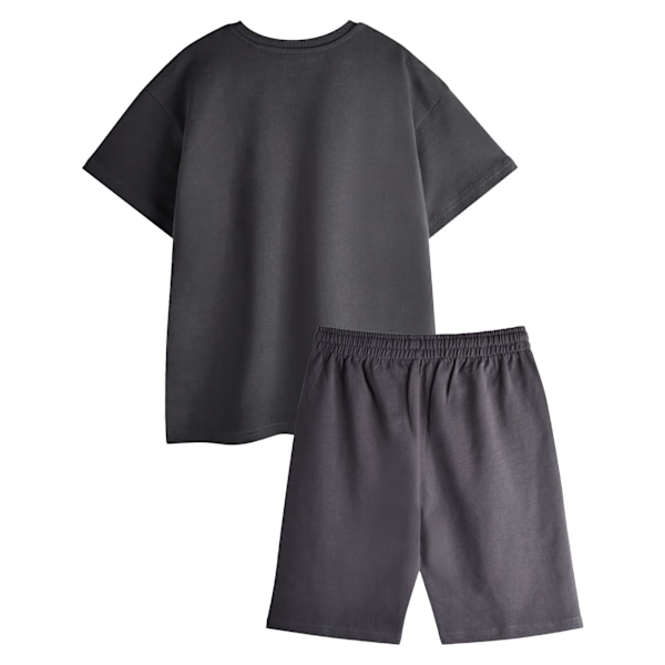 Pokemon Pojkar Pikachu & Charizard T-Shirt & Shorts Set 11-12 År Black 11-12 Years