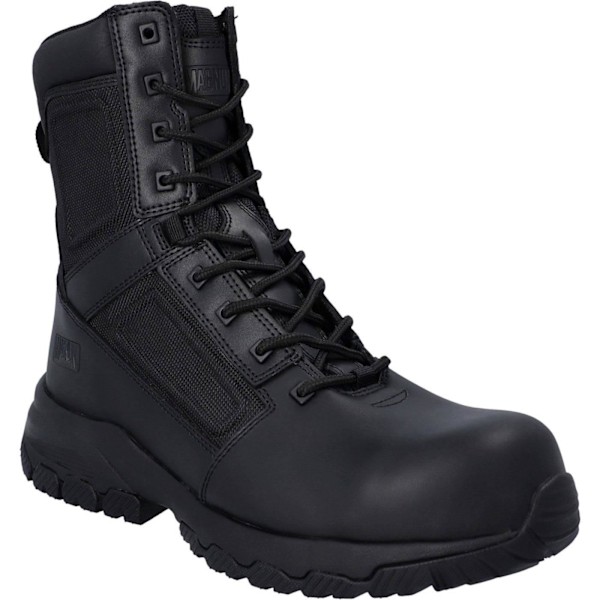 Magnum Vanguard 8.0 Säkerhetsstövlar i Läder Unisex Vuxen Storlek 48.5 Bla Black 13 UK