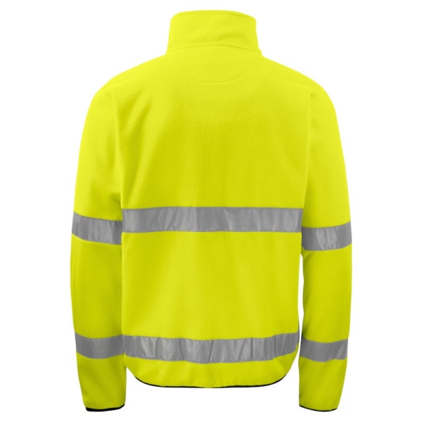 Projob Herr Fleece Hi-Vis Fleece Jacka M Gul/Svart Yellow/Black M