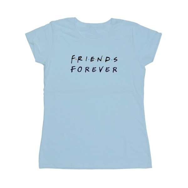 Friends Dam/Damer Forever Logo Bomull T-shirt L Baby Blue Baby Blue L