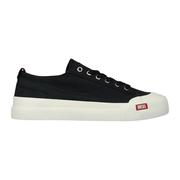 Diesel Herr S-Athos Canvas Lågskor 6 UK Vit White 6 UK