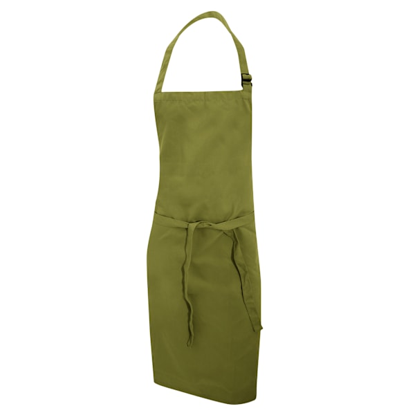 Dennys Flerfärgad Haklappsförkläde 28x36 tum En Storlek Oliv Olive One Size