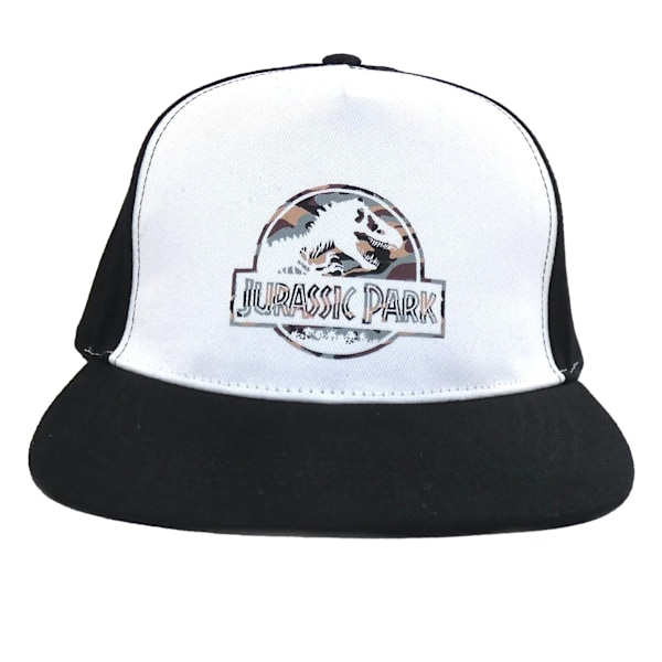 Jurassic Park Logo Snapback Cap One Size Vit White One Size