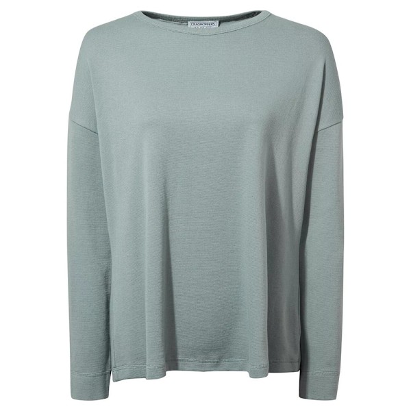 Craghoppers Dam/Kvinnor Forres Långärmad T-shirt 10 UK Stormy Sea Marl Stormy Sea Marl 10 UK