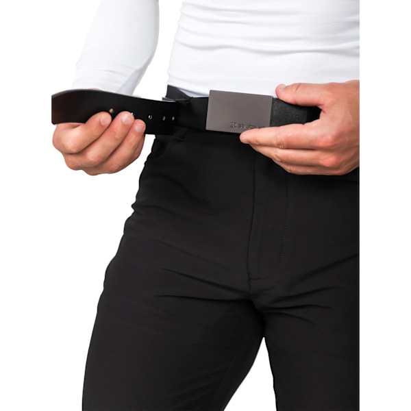 Stuburt Herr Bonded Läder Golf Midjebälte One Size Svart Black One Size