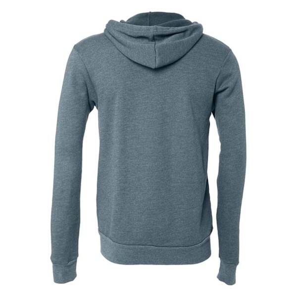 Bella + Canvas Unisex Vuxen Fleece Full Zip Hoodie XL Slate Hea Slate Heather XL